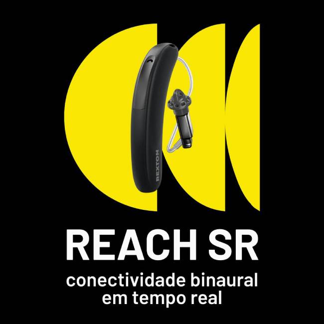 Linha de aparelhos auditivos robustos da Rexton